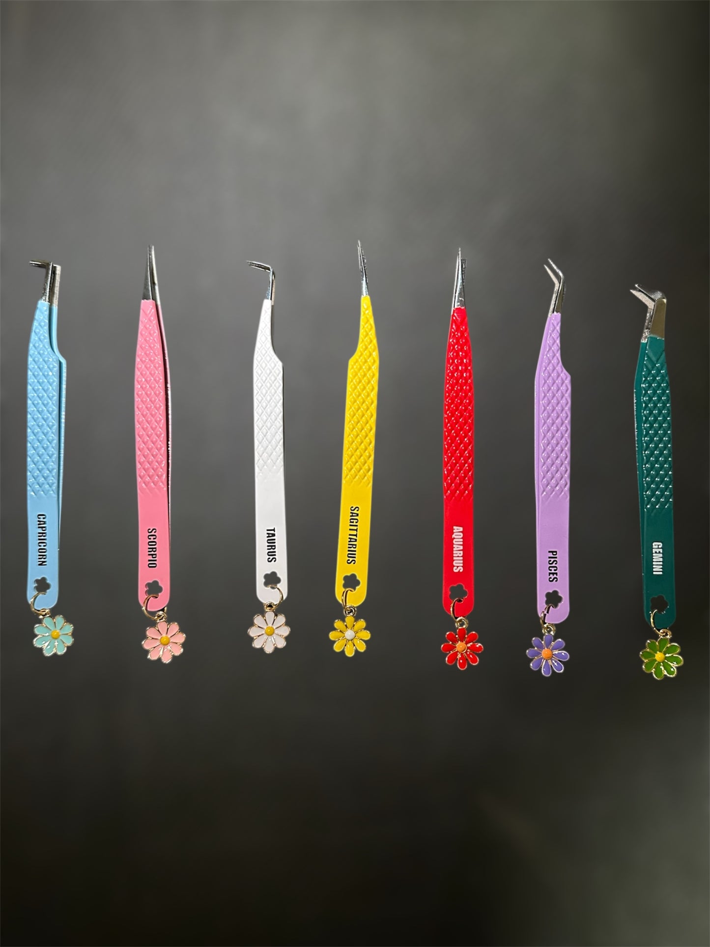 Zodiac Sign Fiber Tweezers