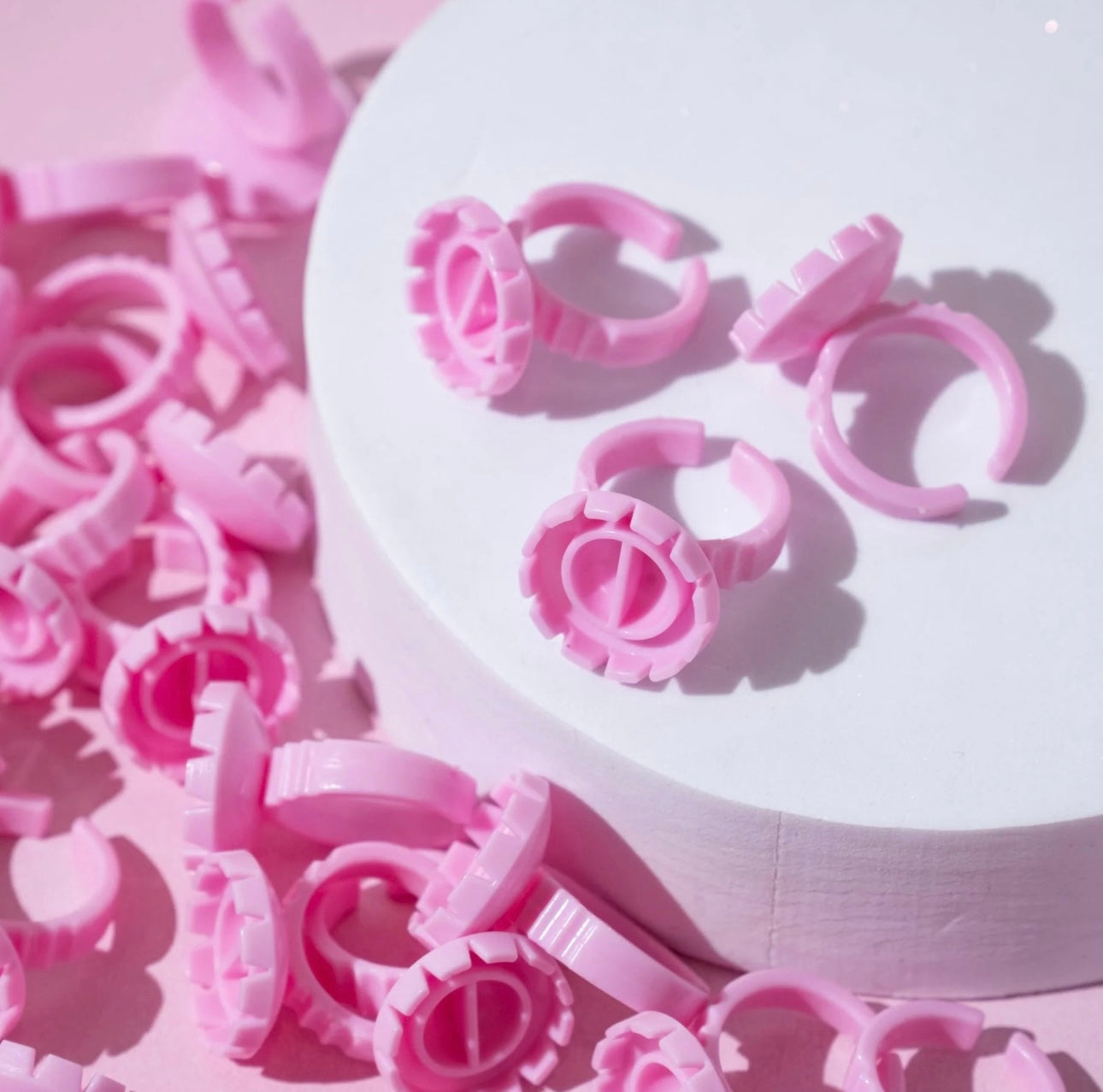 Round Glue Rings 100pcs