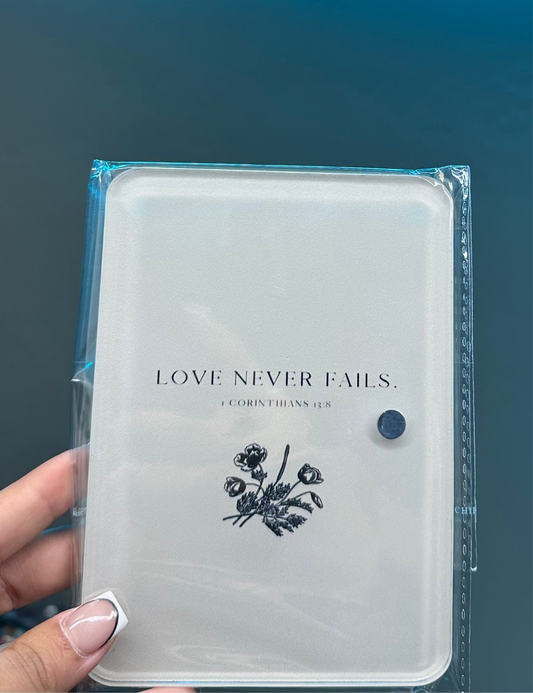 Love Never Fails Lash Tile