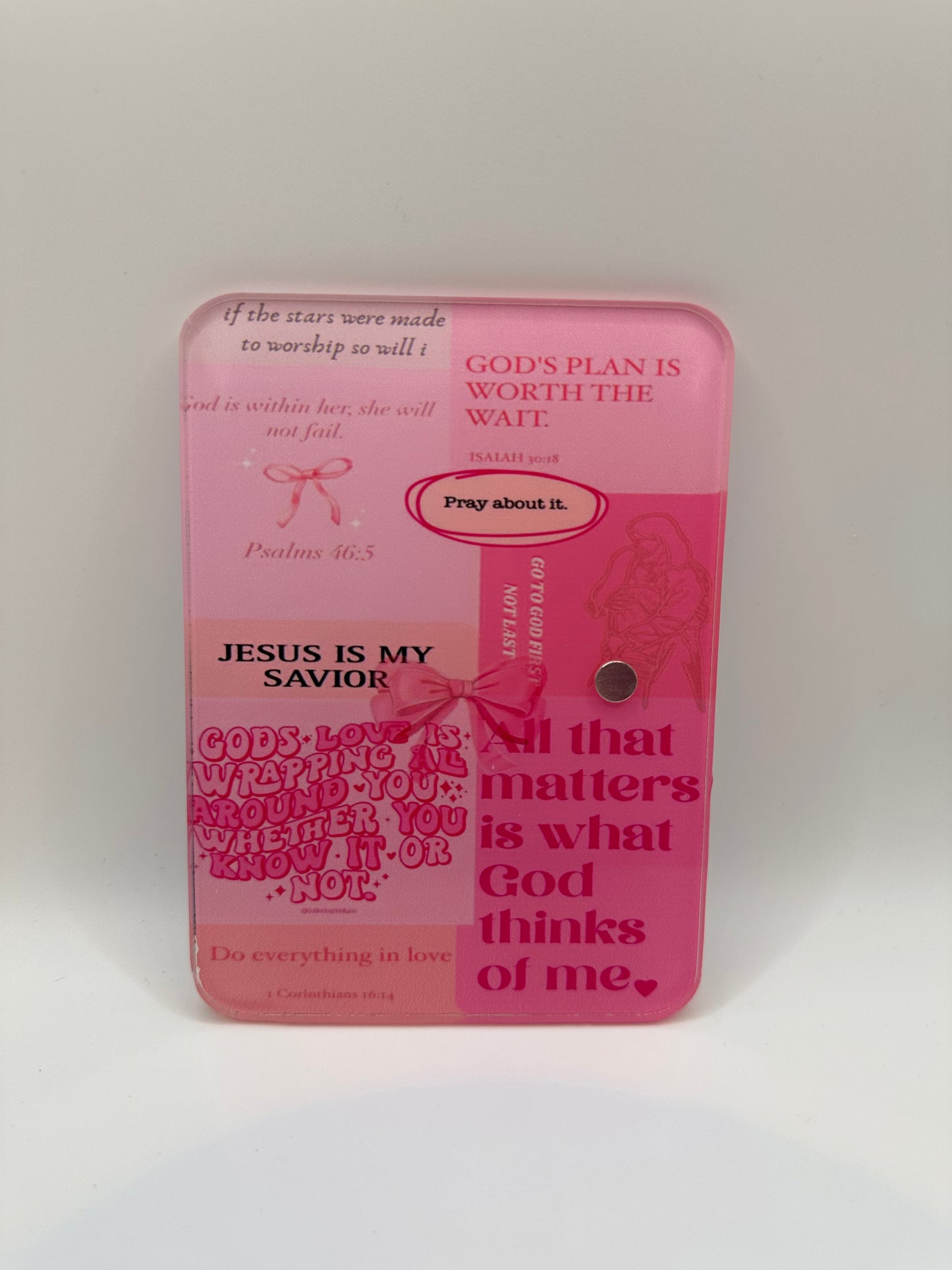 Pray Pink Lash Tile 💕