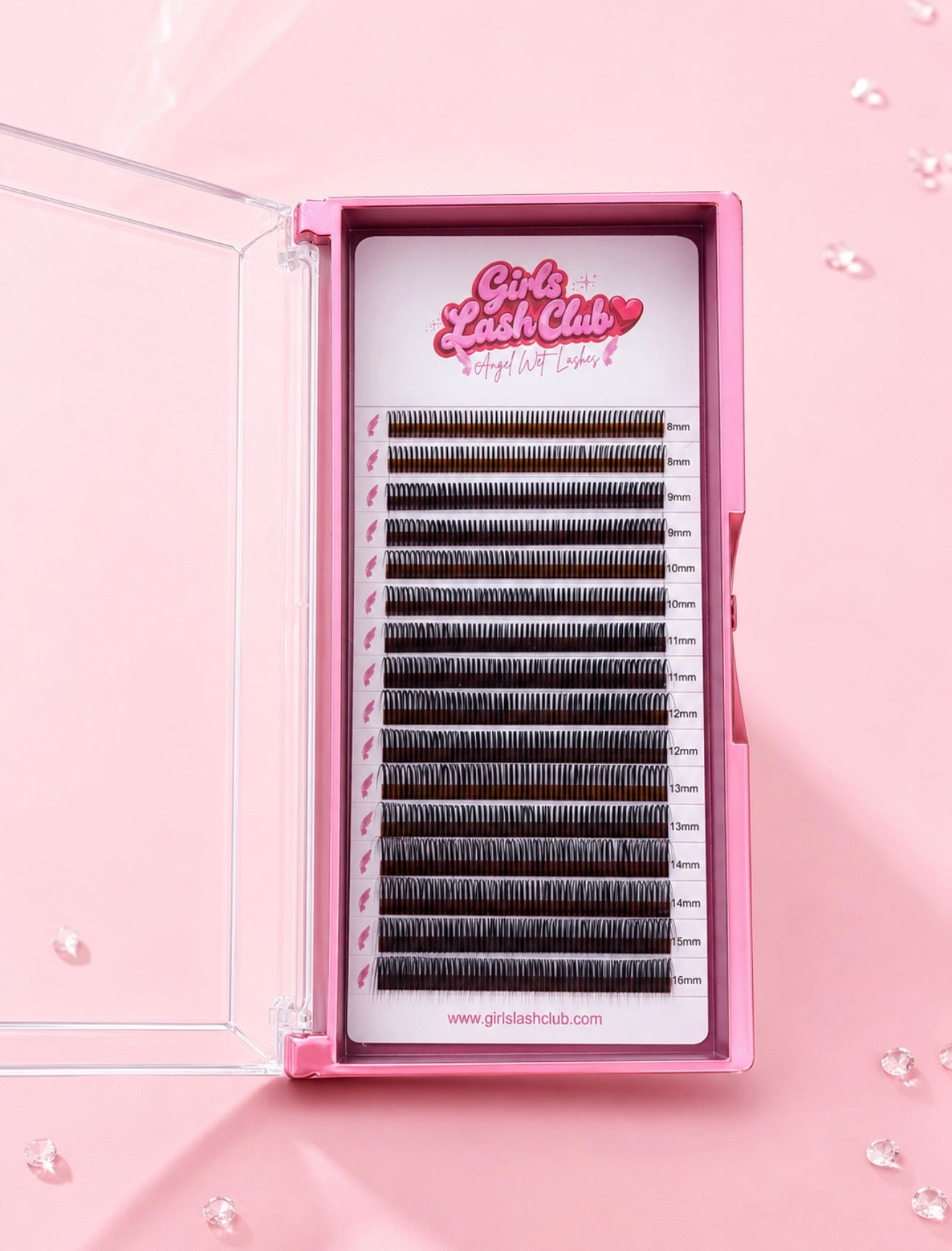 Angel Wet Lash Collection 🪽 (16 Row)