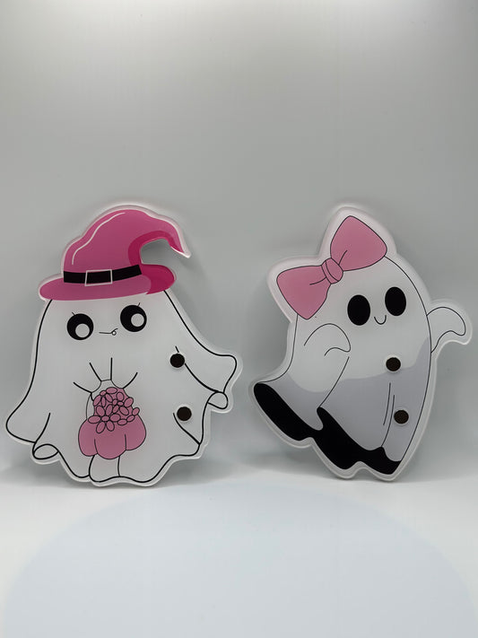 Cute Ghost Lash Tile 👻