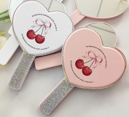 Cherry Aesthetic Mirror 🍒
