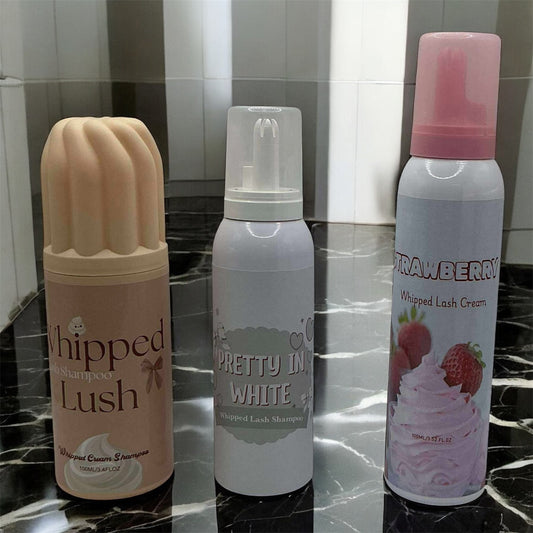 Whipped Cream Lash Shampoos 🧼